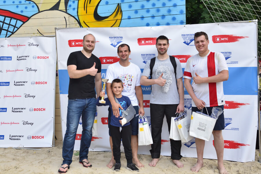 Команда МТС – победители турнира по пляжному волейболу!